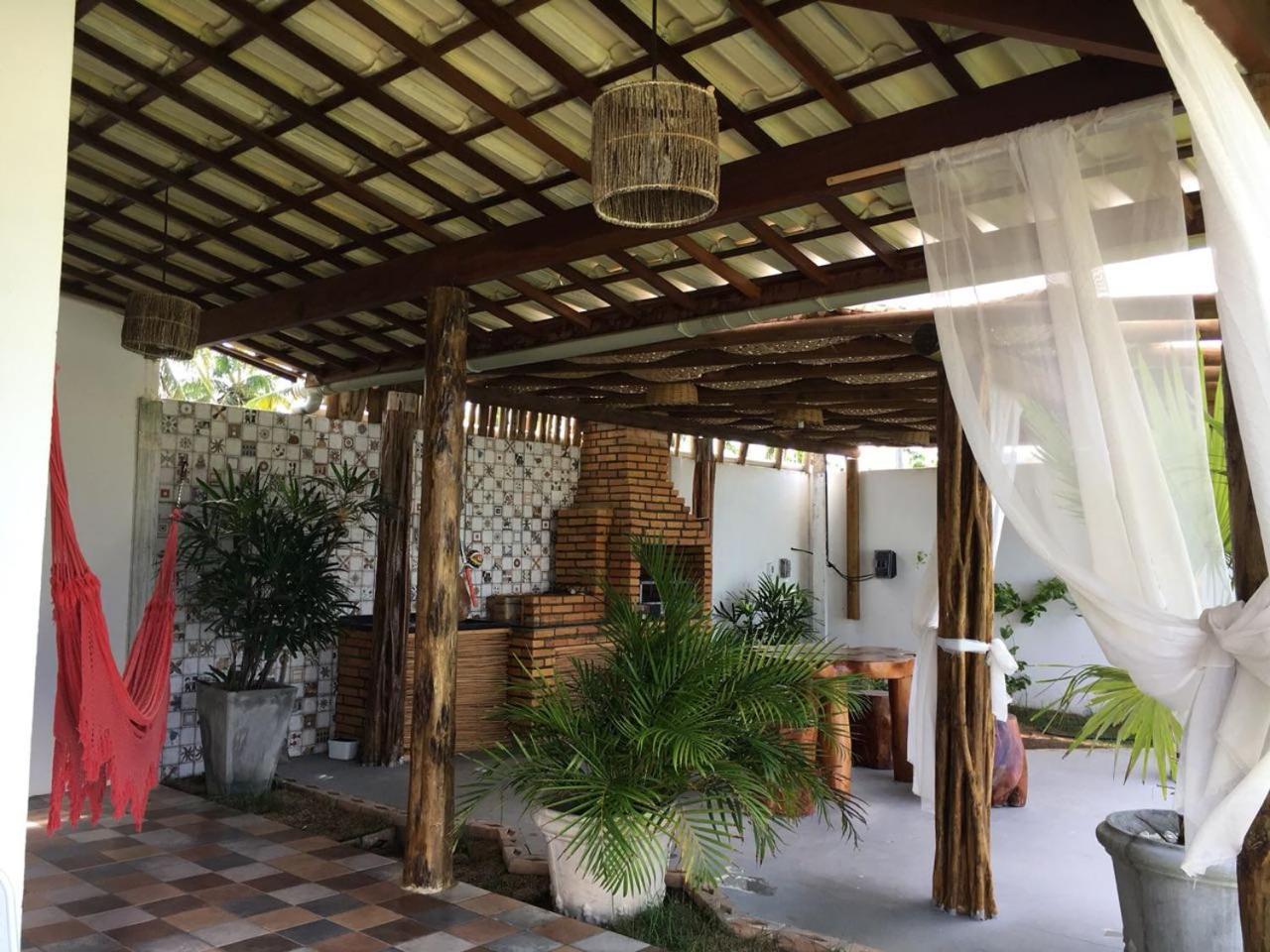 Casa Xie Com Piscina, Churrasqueira E Jardim São Miguel dos Milagres Zewnętrze zdjęcie